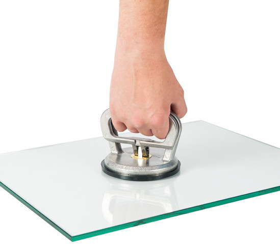 zuigheffer, aluminium, 1 naps voor eenhandsbediening, 30 kg.