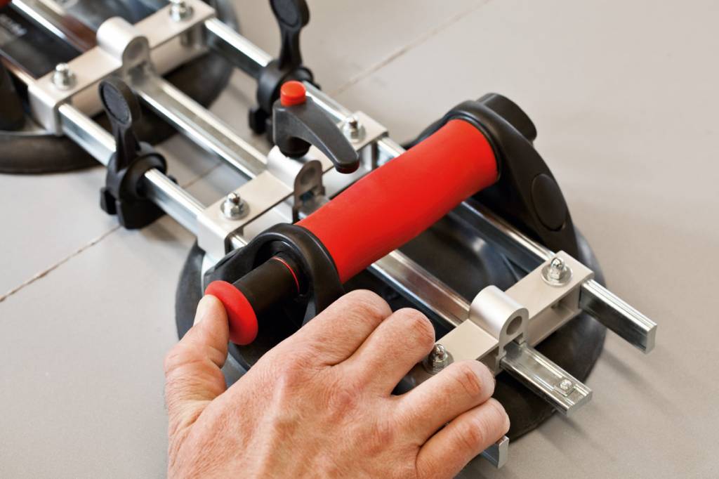 Platenspanner PS130, spanwijdte 5 - 130 mm