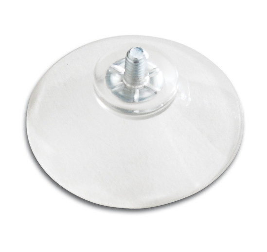PVC-zuignap met schroefdraad.