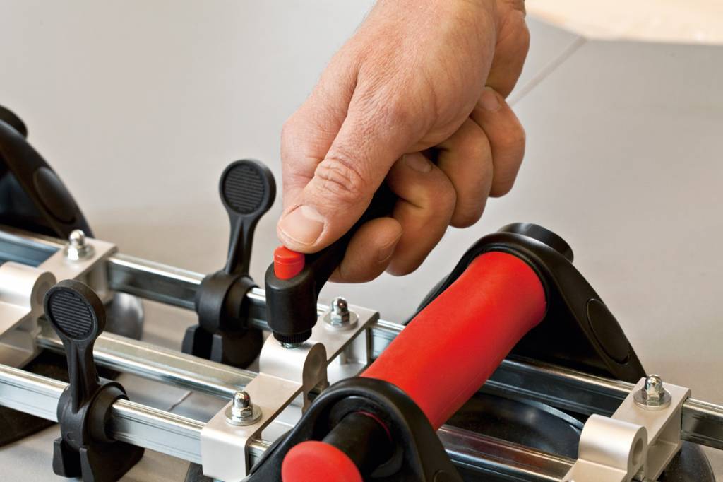 Platenspanner PS130, spanwijdte 5 - 130 mm