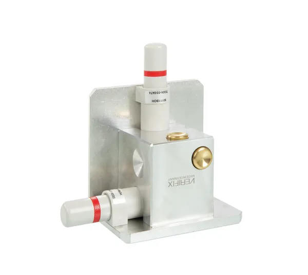 Verifix® Hoekpomp Zuignap, beenbreedte 100 mm - beenlengte 72 mm.